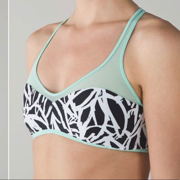 Lululemon Water: Salty Swim Sport Top reversible